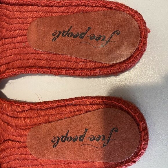 NEW Free People Beach Front Espadrille Slides 7 - Picture 7 of 11